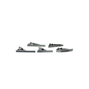 Lot Of  Silver Tone Tie Bars (6143)